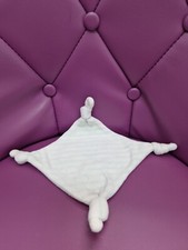 Doudou Plat Carré Blanc