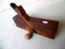 (n°179 ) old tool plane, OUTIL ANCIEN, vieux rabot en bois , menuisier, ébèniste