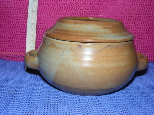 Beurrier eau grès avec - beurrier, en