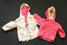 ZARA Beau 2-in-1 Manteau Veste Gr. 86 Beige/Rose