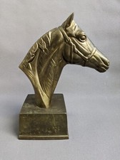 Sculpture en bronze TÈTE DE CHEVAL / France XX eme