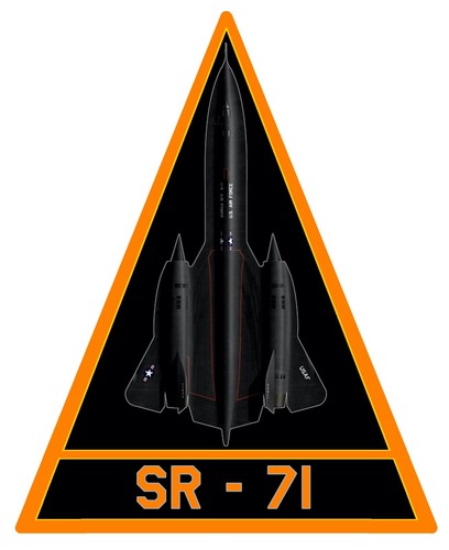Autocollant lockheed blackbird - autocollant,