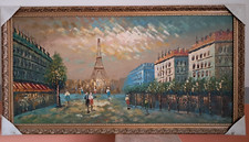 Tableau PARIS Peint À La Main