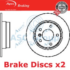 2x Apec BRAKING 280mm Uni OE