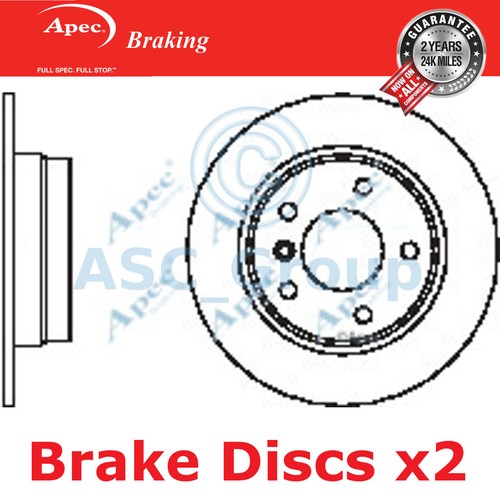 Apec braking 280mm - 2x, oe
