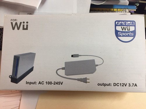 Wii adapter box input - ac,