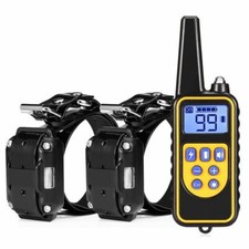 Collier Anti-aboiement De Dressage Electrique Pour Chien Choc Etanche LCD Shock