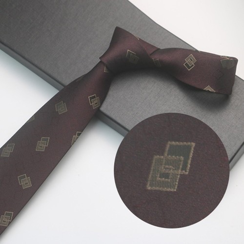 Cravate jacquard polyester
