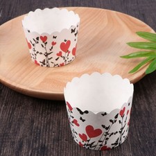  50 PCS Caissettes Muffins Papier Patisserie Moules À Cupcakes Caisses De