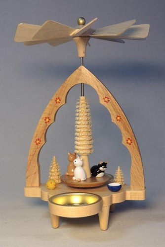 Pyramide bougies chats 20 - bougies,