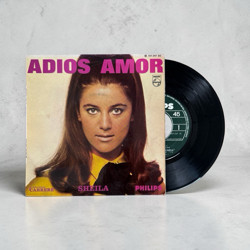 Vinyle tours sheila adios - 45,