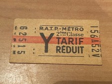 collection - ancien ticket