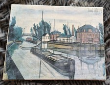 MAGNIFIQUE tableau huile sur
