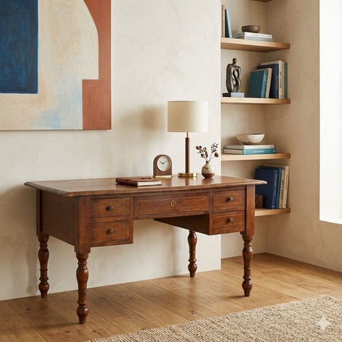 Bureau ancien noyer bois - bureau,