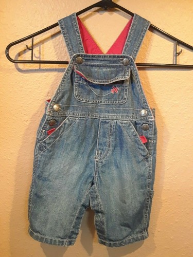 Genuine baby denim overalls - denim,