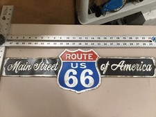 OLD CRAPPY METAL SIGN ROUTE 66