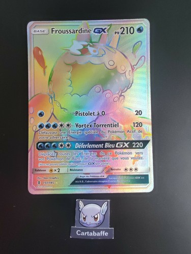 Carte pokémon froussardine - pokémon,