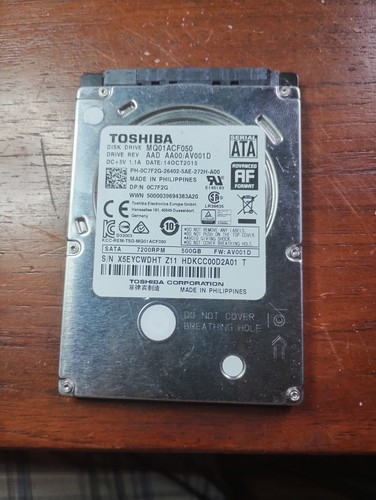 Toshiba disque dur 500gb - toshiba,
