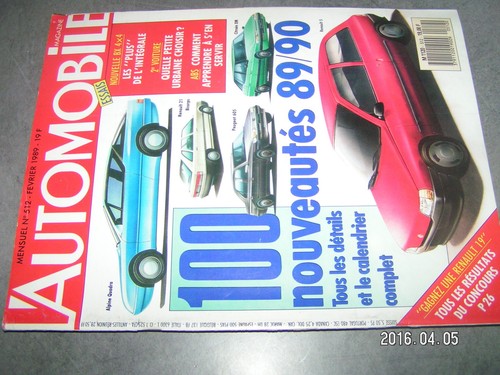Revue l automobile - $$o,