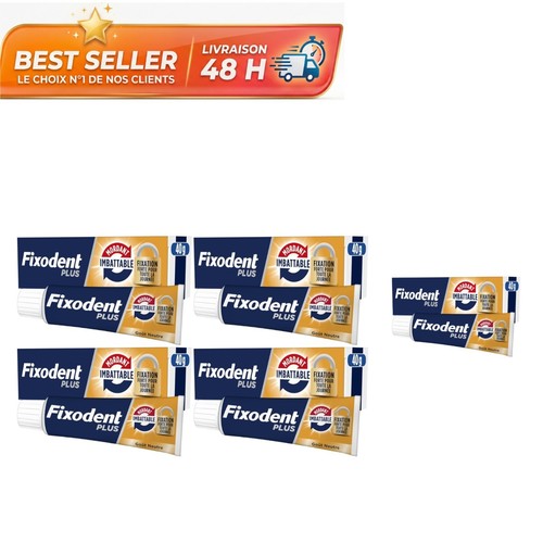 Fixodent plus crème adhésive - plus,