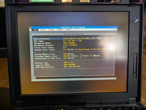 Retrogaming portable ibm 380 - portable,