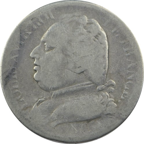 Francs louis xviii 1815 - xviii,
