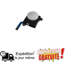 Analogue joystick Blanc 3D