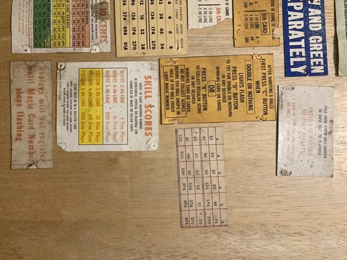 Bally bingo game miscellaneous - bally,