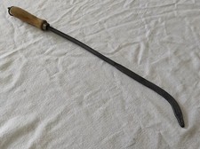 Ancien Pic en métal de 40 cm de long pour Poêle à bois ou fuel