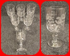 Lot 6 verres à vin / eau