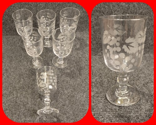 Lot verres vin eau - à,