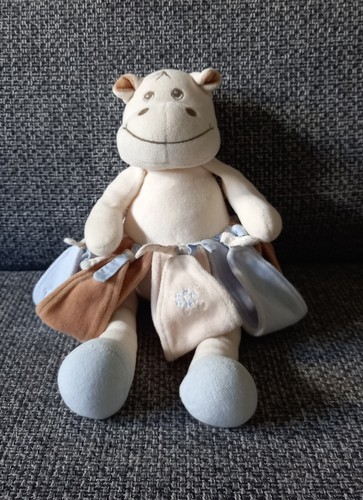 Peluche doudou hippopotame - b7,