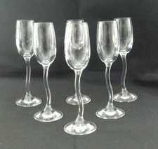 6 VERRES A EAU DE VIE - MIRABELLES - ATYPIQUES