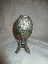 Ancien brule parfum en métal