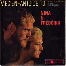 NINA & FREDERIK "MES ENFANTS DE TOI" 60'S EP METRONOME 30.503