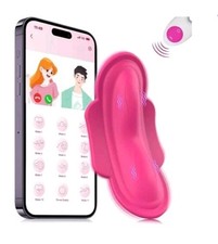 Sextoy Vibrant Culotte Clitoridien Connecté + Télécommande Clitoris Vibromasseur