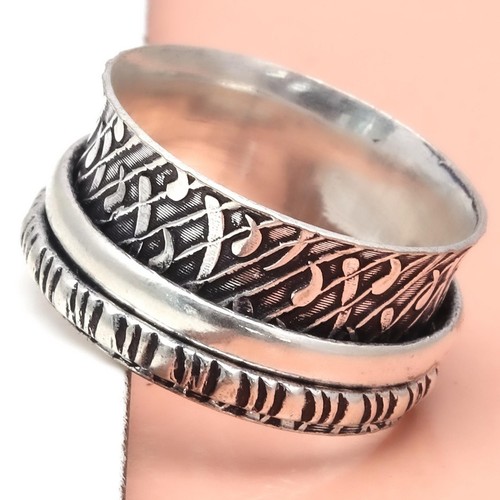 Bague toupie argent pour - en,