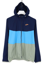 Brooks Canopy Veste Homme M Multicolore Course Logo Capuche Fermeture Éclair