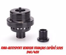 Dump Valve Double Pistons Noir En Aluminium 25mm