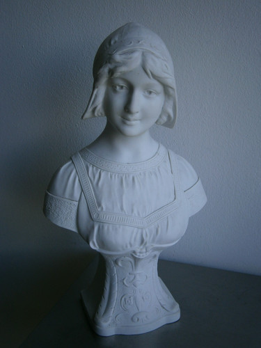 Buste femme 1900 - buste, statue