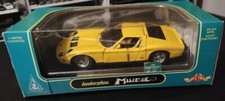 1/18 LAMBORGHINI MUIRA V12 1966 - 73 Voiture Miniature Collection ANSON Pyragric