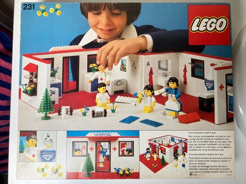 Lego basic 231 hôpital - lego,