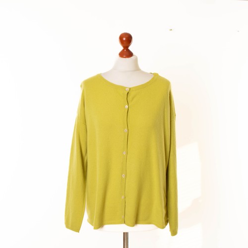 Cardigan femme allude vert - cardigan,