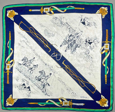 Magnifique  foulard vintage "