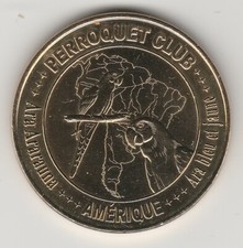 A 2009 TOKEN MEDAILLE MONNAIE DE PARIS -- 67 500 N°3 PERROQUET CLUB PARROT