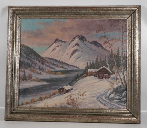 Top antique signiertes huile - signiertes,