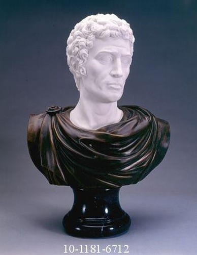 Statue buste tête brutus - buste,