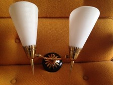  Applique murale double orientable , à rotules , vintage  Années 50 60 70's 