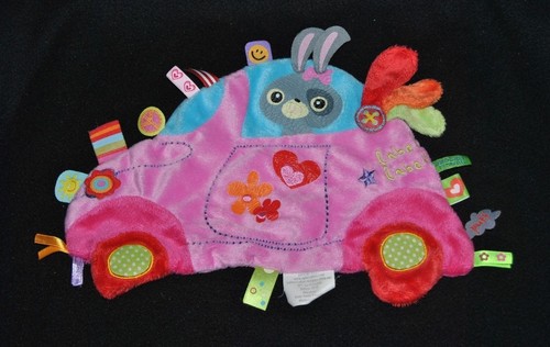 Peluche doudou voiture - , plat