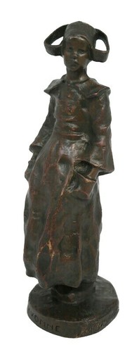 Bronze breton girl - bronze,,